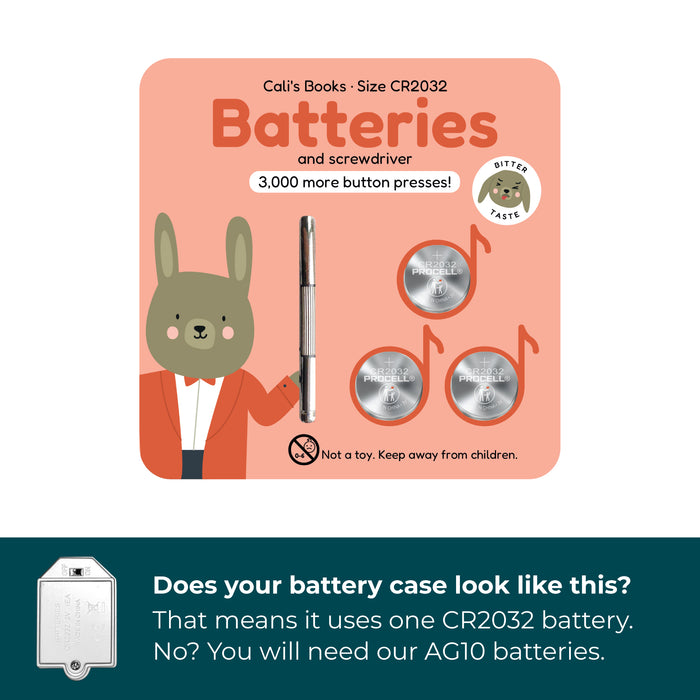 CR2032 Bitter Taste Battery Replacement Kit