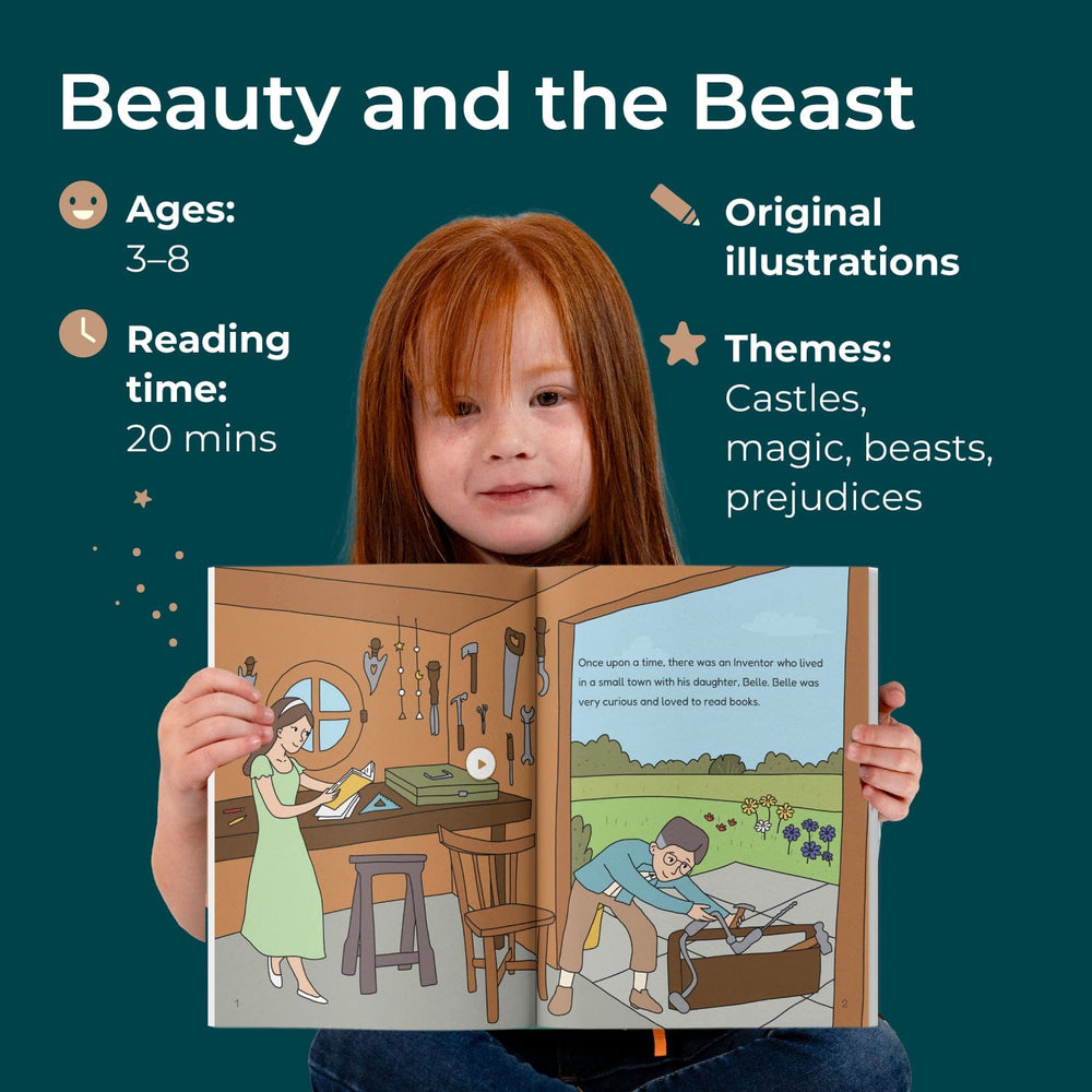 Cali's Books Recordable Booklets Beauty and the Beast - infinibooklet