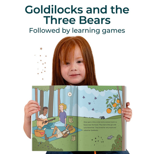 Cali's Books Recordable Booklets Goldilocks and the Three Bears - infinibooklet