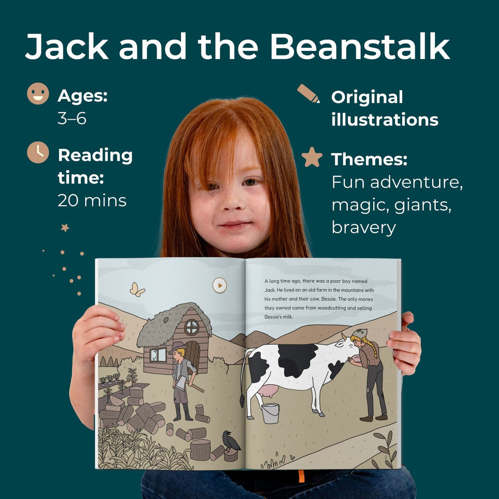 Cali's Books Recordable Booklets Jack and the Beanstalk - infinibooklet