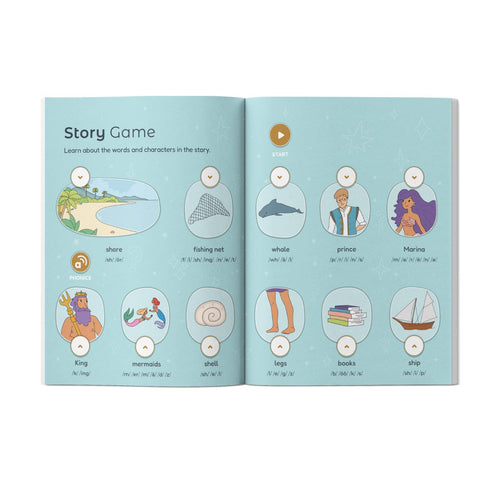 Cali's Books Recordable Booklets The Little Mermaid - infinibooklet