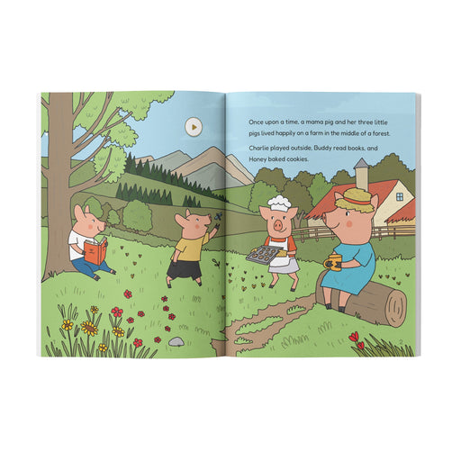 Cali's Books Recordable Booklets The Three Little Pigs - infinibooklet