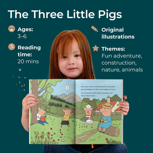 Cali's Books Recordable Booklets The Three Little Pigs - infinibooklet