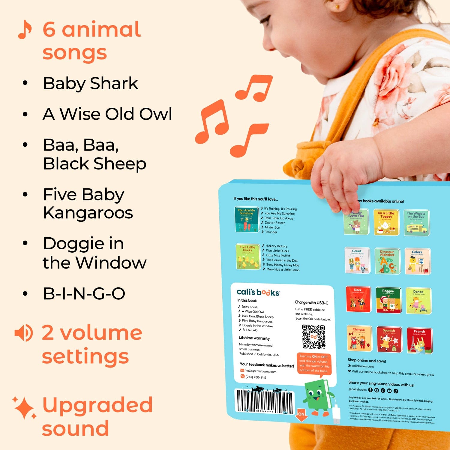 Baby Shark Nursery Rhymes - Rechargeable