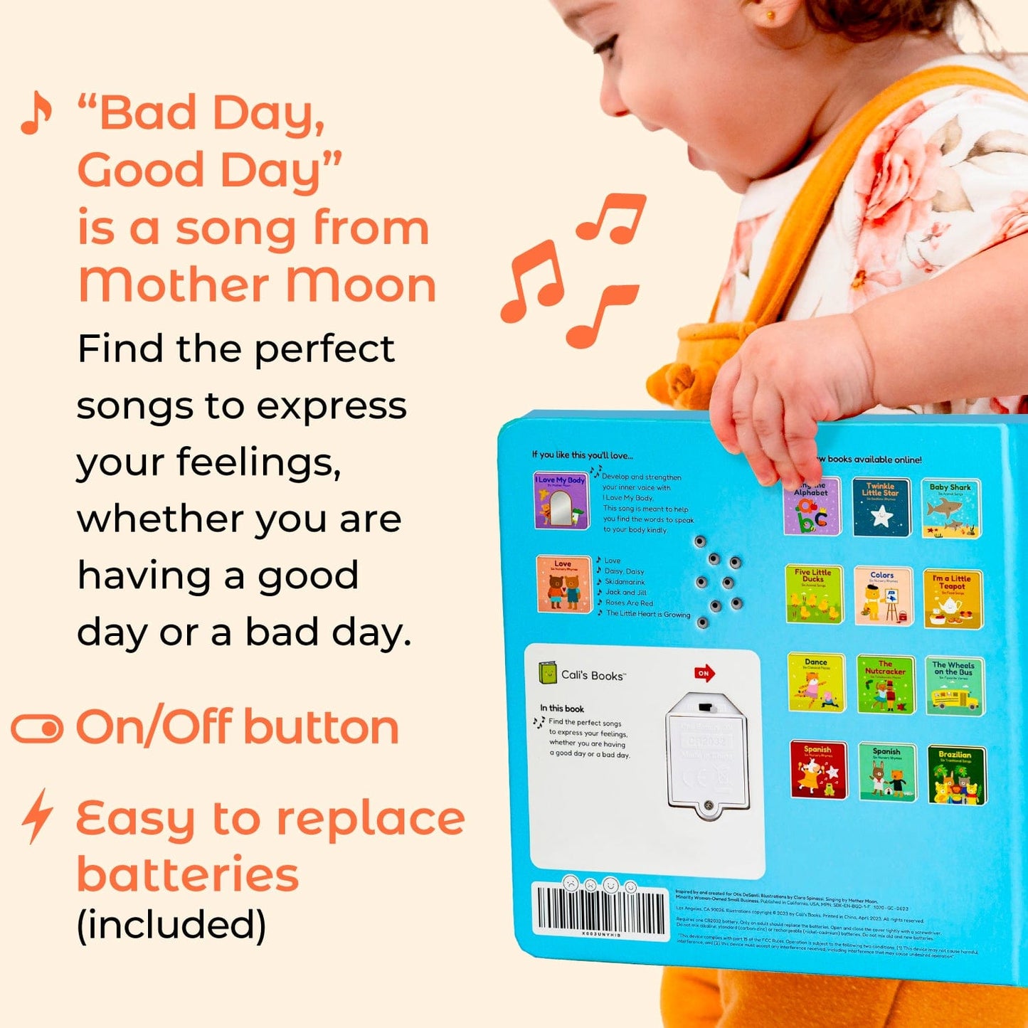 Cali's Books Sound Books Bad Day, Good Day by Mother Moon