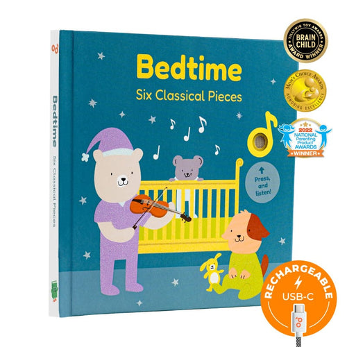 Cali's Books Sound Books Bedtime Six Classical Pieces - Rechargeable