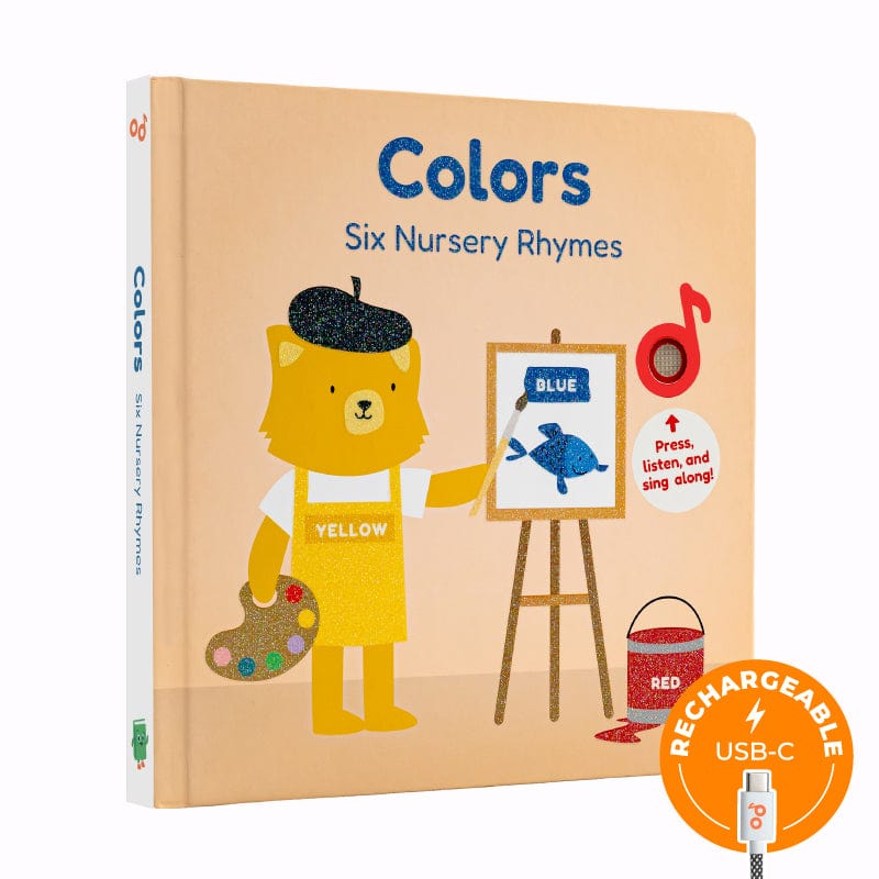 Cali's Books Sound Books Colors Nursery Rhymes - Rechargeable