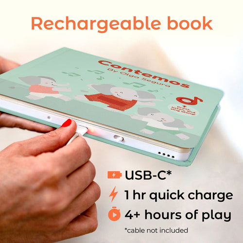 Cali's Books Sound Books Contemos - Rechargeable