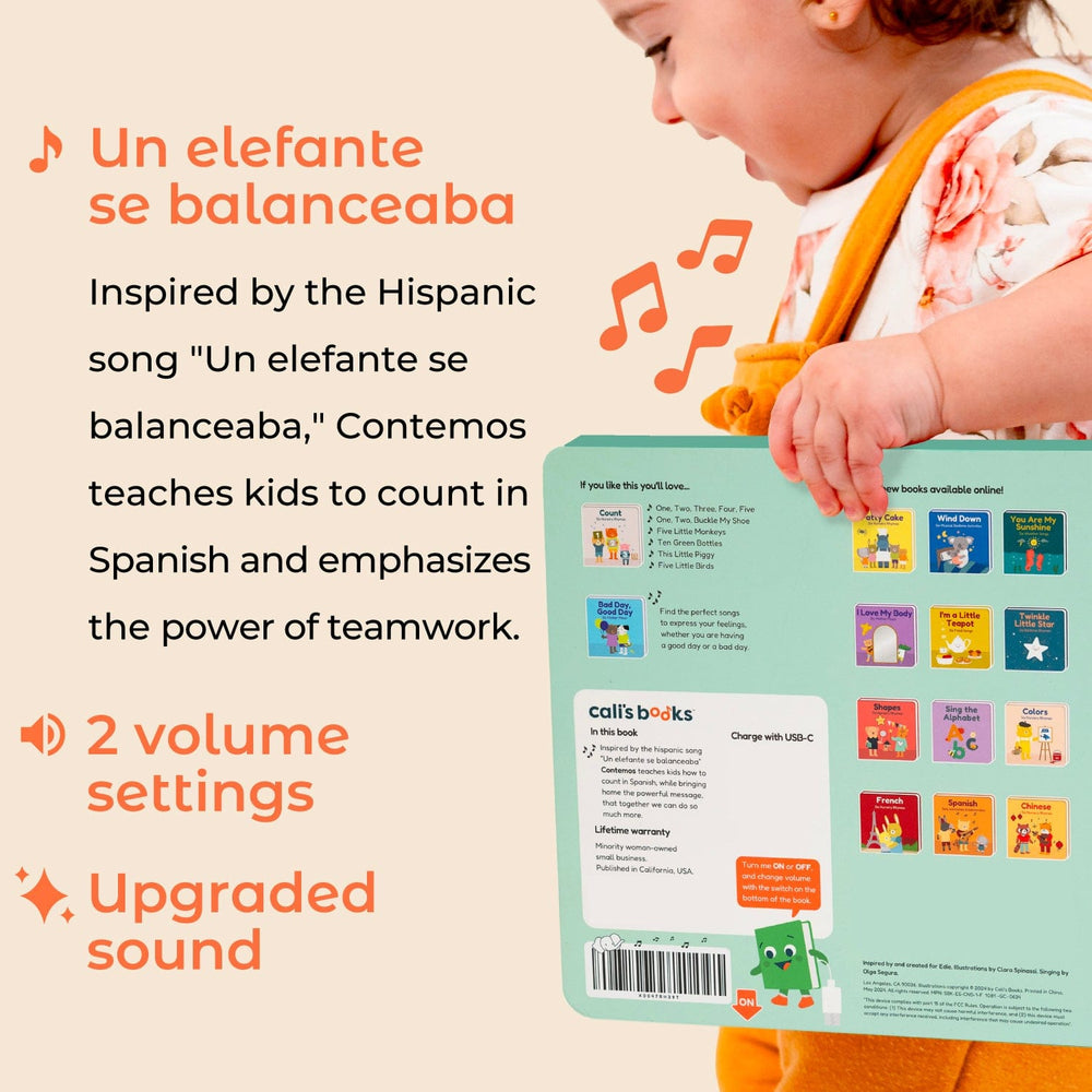 Cali's Books Sound Books Contemos - Rechargeable