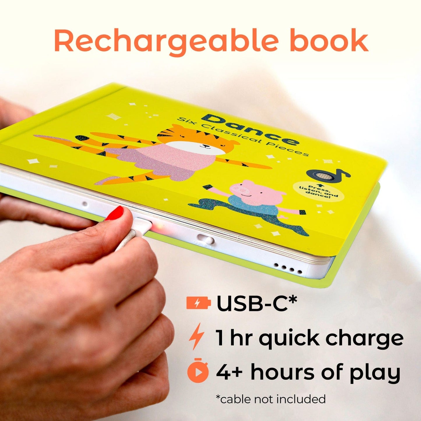 Cali's Books Sound Books Dance to Classical Music - Rechargeable