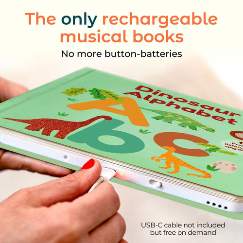 Cali's Books Sound Books Dinosaur Alphabet - Rechargeable