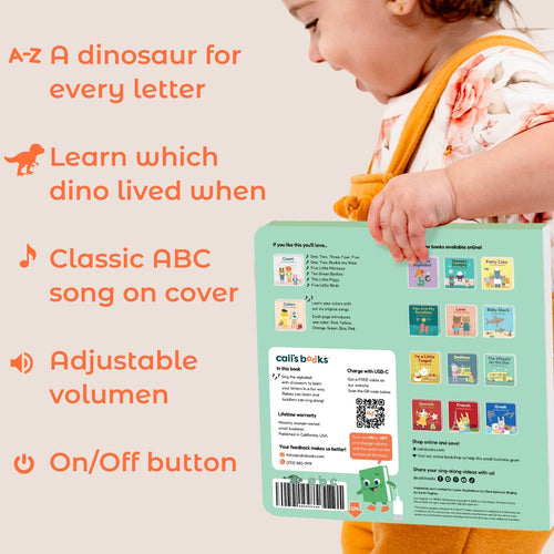 Cali's Books Sound Books Dinosaur Alphabet - Rechargeable