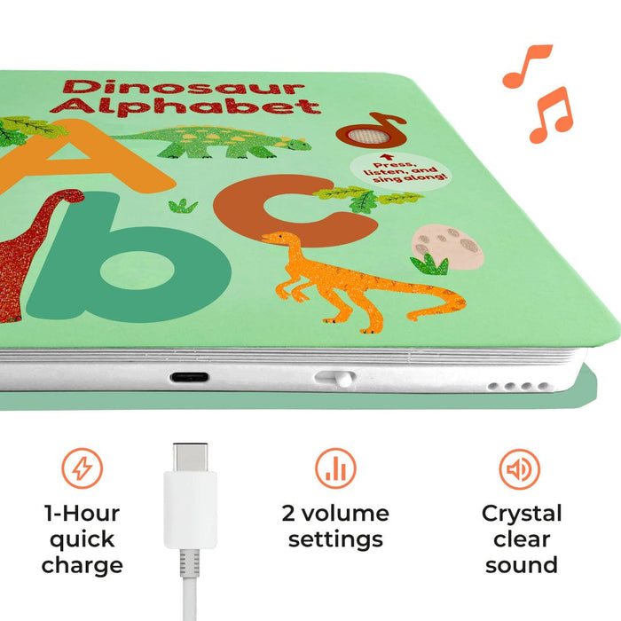 Cali's Books Sound Books Dinosaur Alphabet - Rechargeable