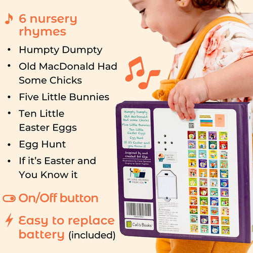 Cali's Books Sound Books Easter Nursery Rhymes