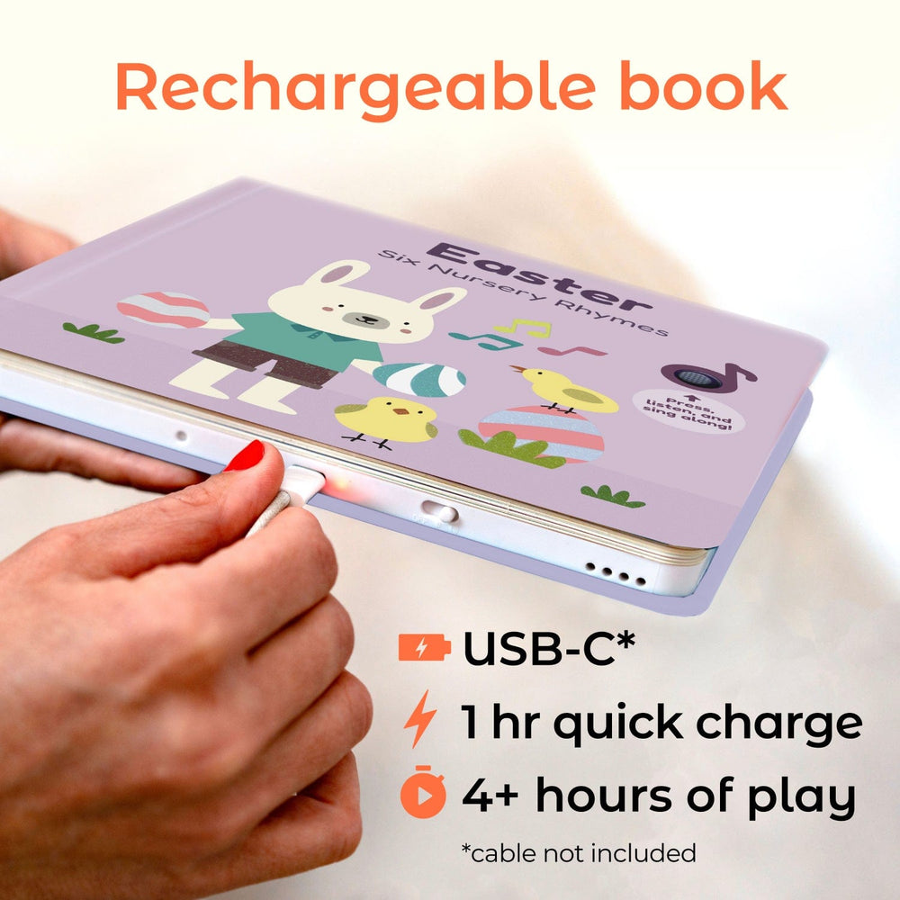 Cali's Books Sound Books Easter Nursery Rhymes - Rechargeable