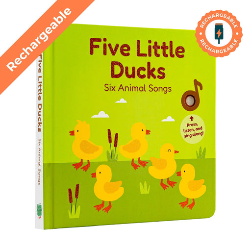 Cali's Books Sound Books Five Little Ducks Nursery Rhymes - Rechargeable