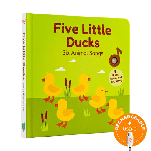 Cali's Books Sound Books Five Little Ducks Nursery Rhymes - Rechargeable