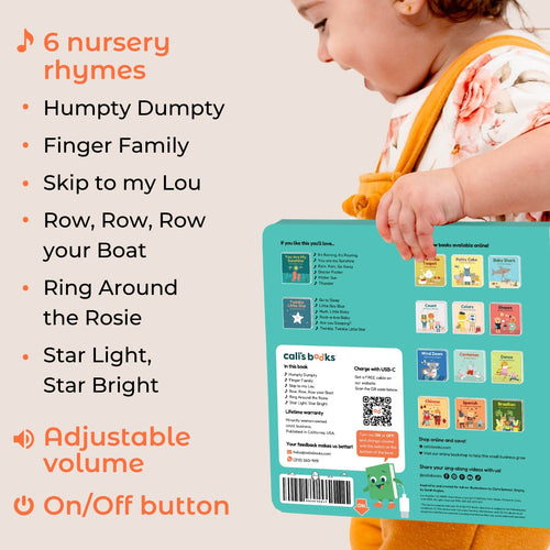 Cali's Books Sound Books Humpty Dumpty - Rechargeable