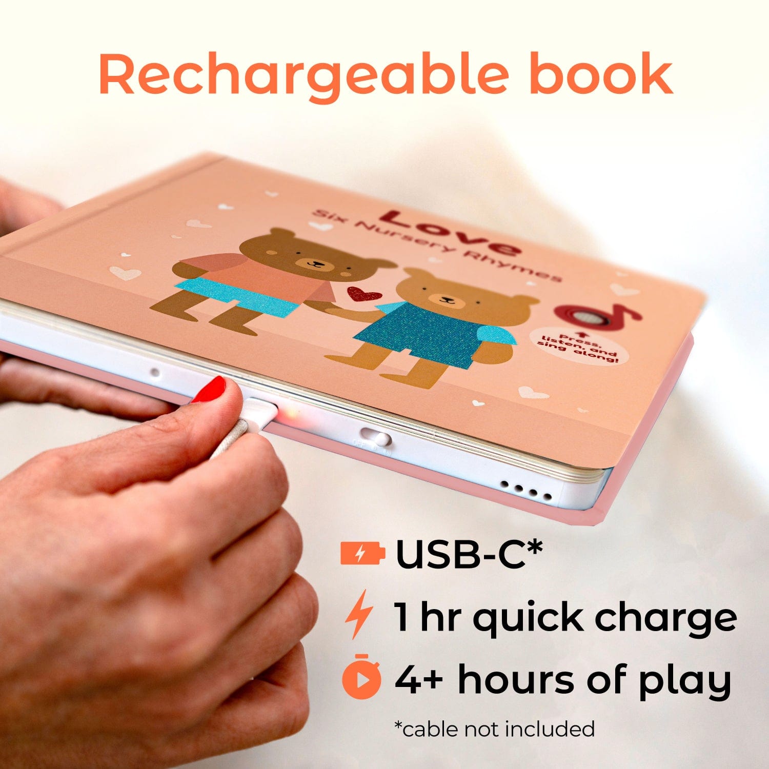 Love Nursery Rhymes - Rechargeable Sound Book