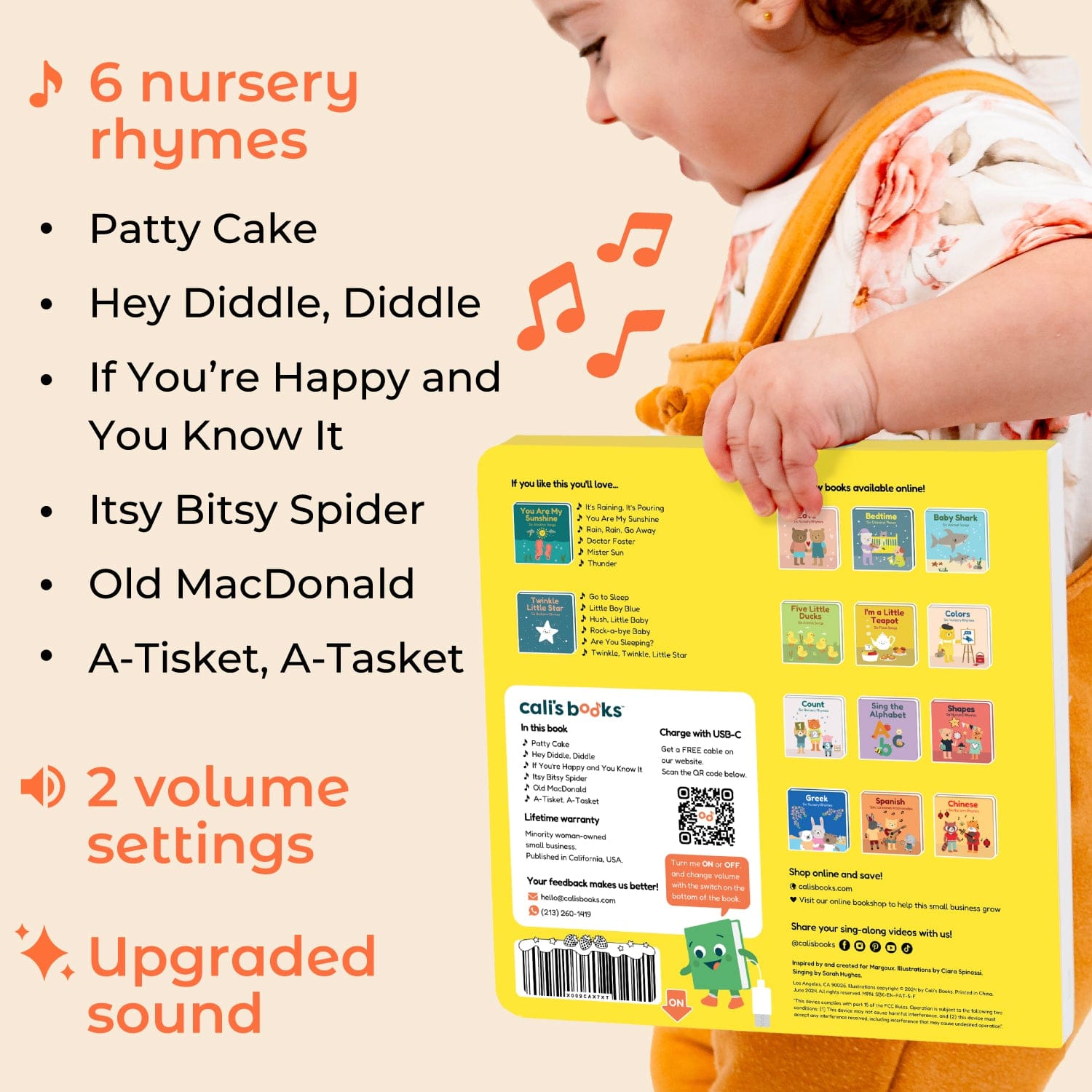 Patty Cake Nursery Rhymes - Rechargeable