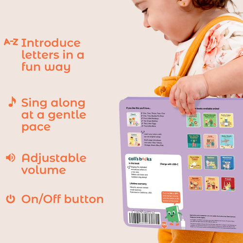 Cali's Books Sound Books Sing The Alphabet - Rechargeable