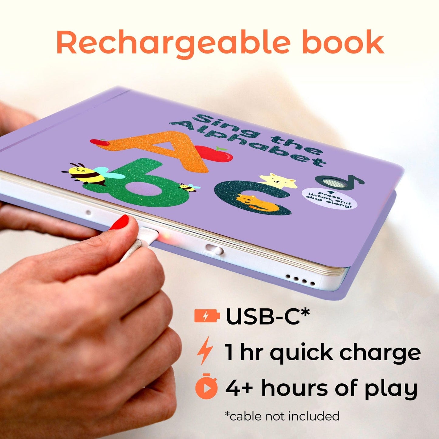 Cali's Books Sound Books Sing The Alphabet - Rechargeable