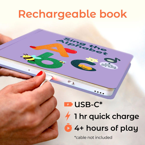 Cali's Books Sound Books Sing The Alphabet - Rechargeable