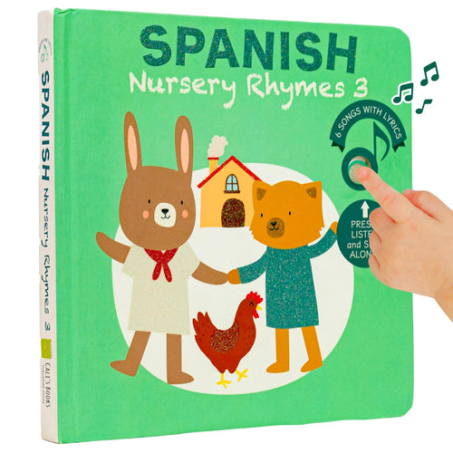 Cali's Books Sound Books Spanish Nursery Rhymes - Las Ruedas del Autobús