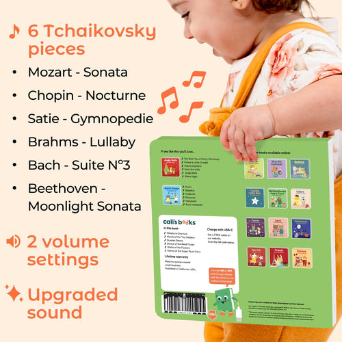 Cali's Books Sound Books The Nutcracker Tchaikovsky - Rechargeable Sound Book