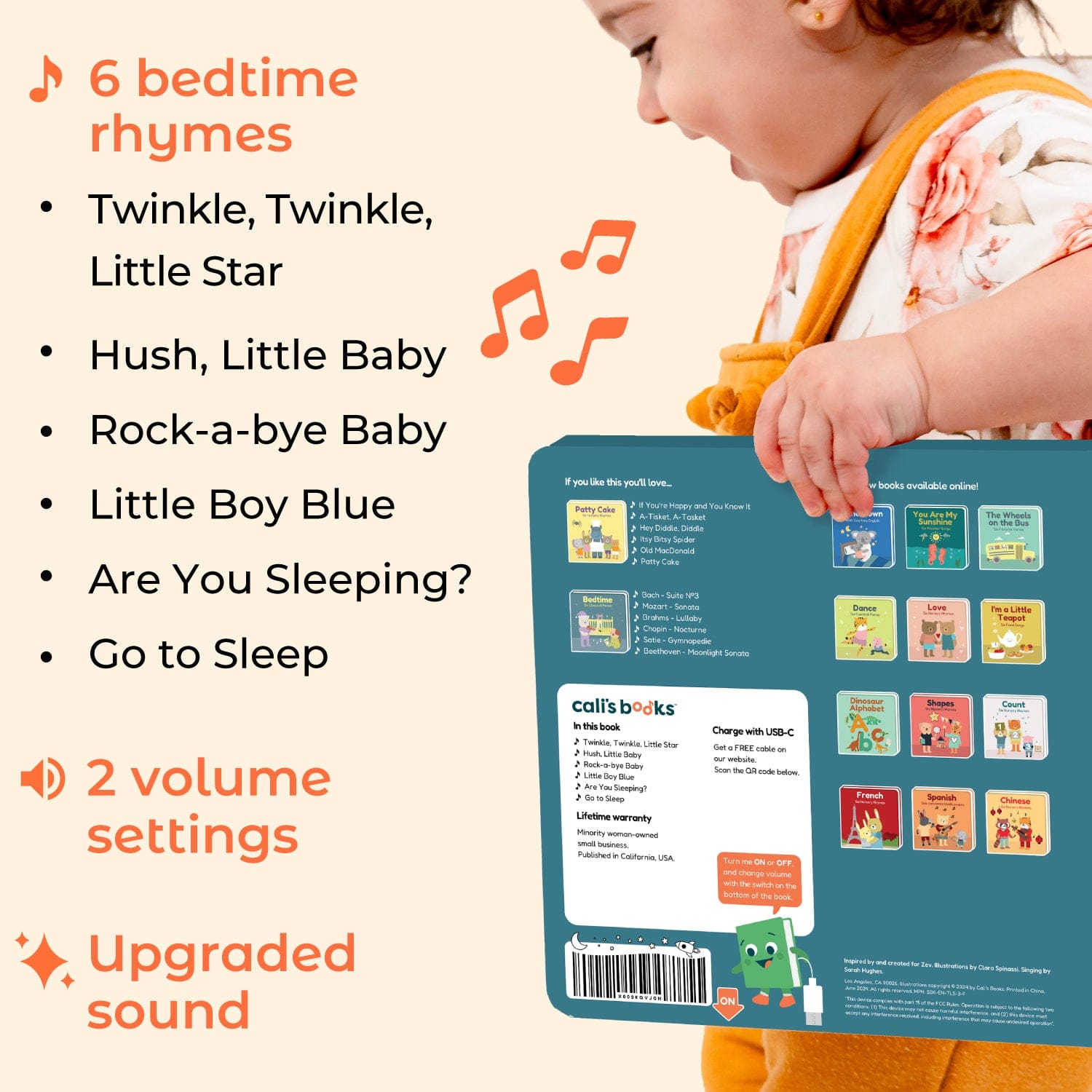 Twinkle Little Star - Rechargeable Sound Book